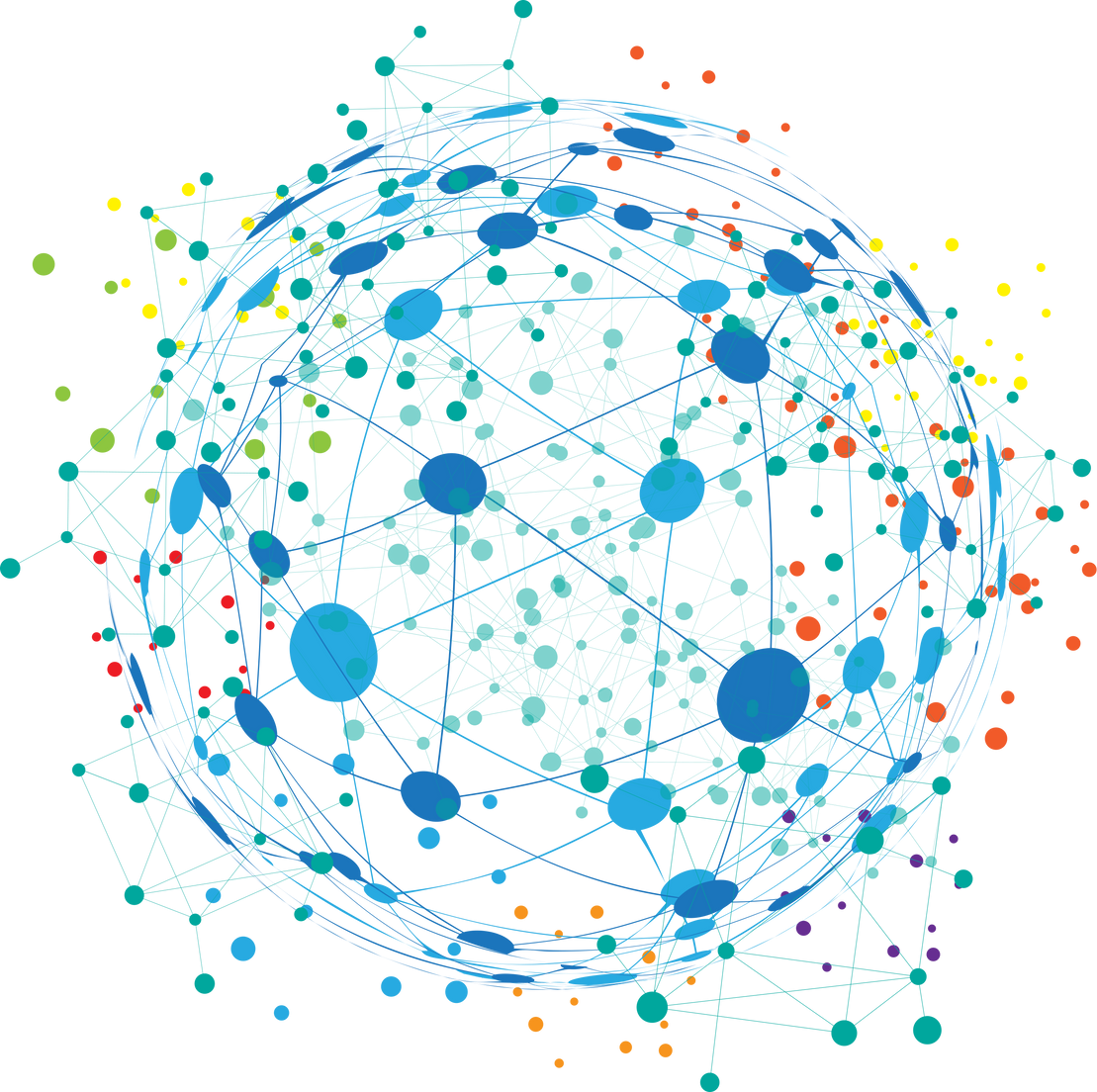 Global network connection.